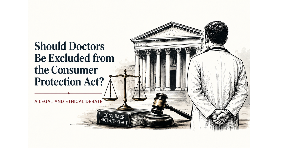 Should Doctors Be Excluded from the Consumer Protection Act?