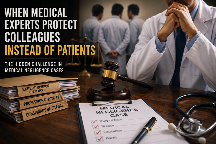 When Medical Experts Protect Colleagues Instead of Patients: The Hidden Challenge in Medical Negligence Cases