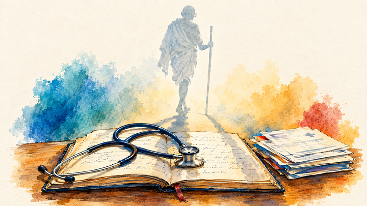 Gandhiji on Doctors: What 'Hind Swaraj' Said a Century Before Bolam